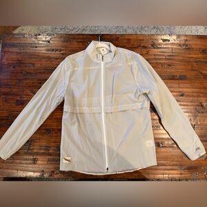 Tracksmith Rain Jacket Mist color